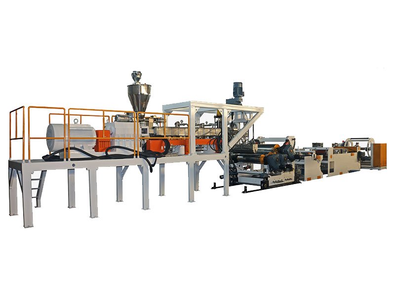 Sheet Extrusion Line for PET PLA